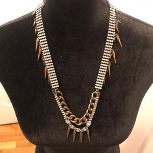 Fenton Fallon for J. Crew Spike Necklace